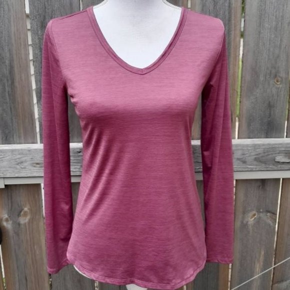 90 Degree By Reflex - Long Sleeved Yoga/Workout Top Size XS - Picture 1 of 5